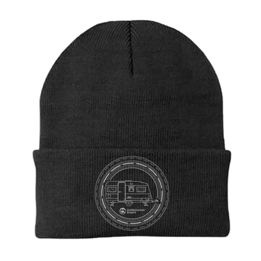 Camping Kaleidoscope Embroidered Beanie